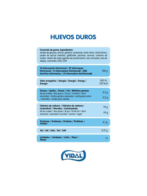 RELLENOLAS HUEVOS DUROS 75UD