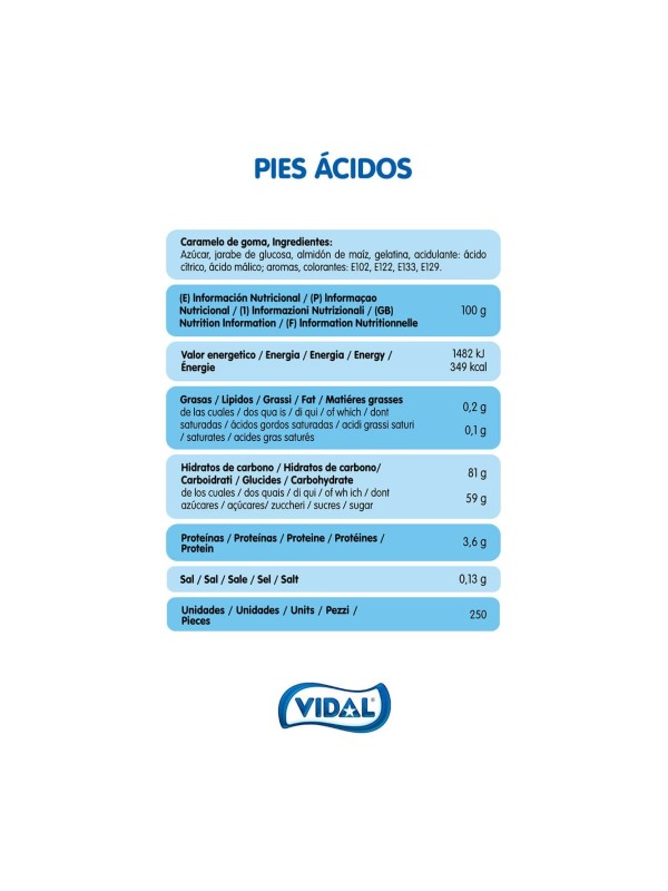 PIES ACIDOS