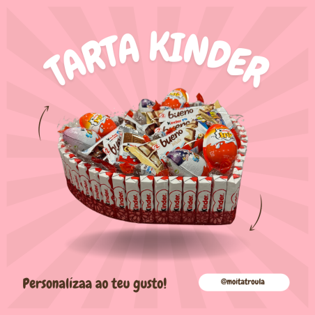 TARTA KINDER CORAZÓN