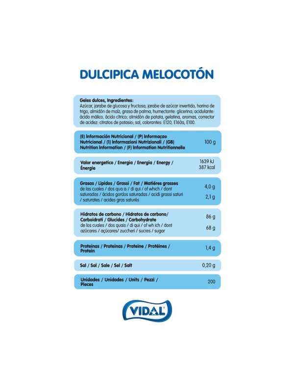 DULCIPICA MELOCOTON