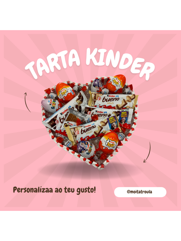 TARTA KINDER CORAZÓN