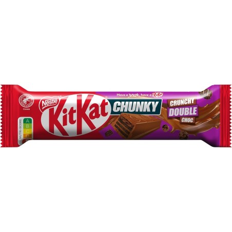 KIT KAT CHUNKY CRUNCHY DOUBLE CHOC 42G