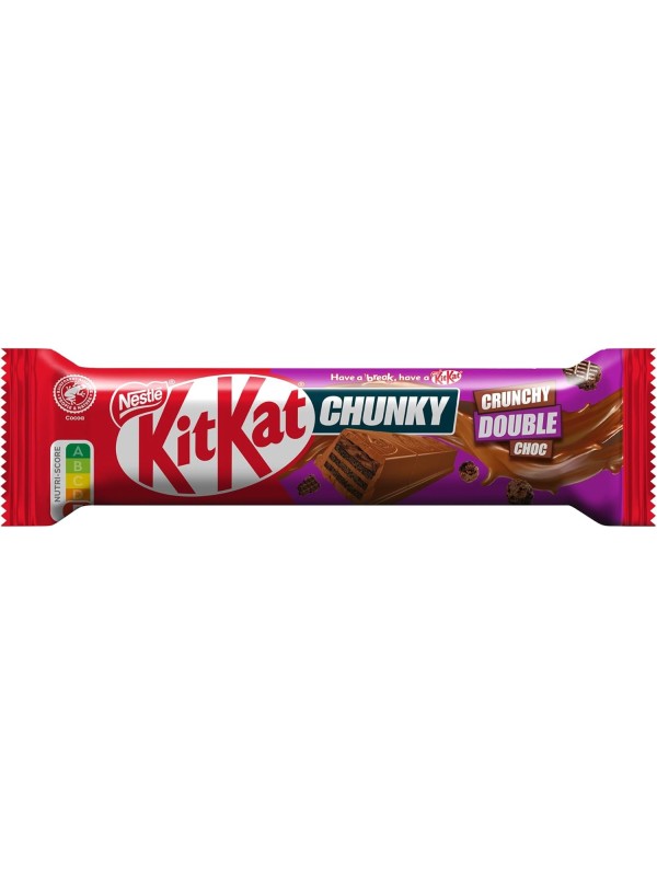 KIT KAT CHUNKY CRUNCHY DOUBLE CHOC 42G