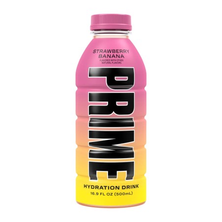 PRIME BEBIDA STRAWBERRY BANANA 500ML