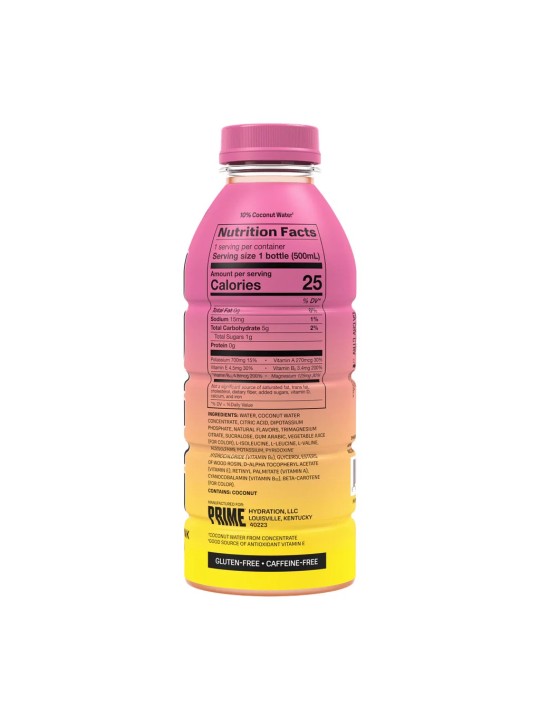 PRIME BEBIDA STRAWBERRY BANANA 500ML