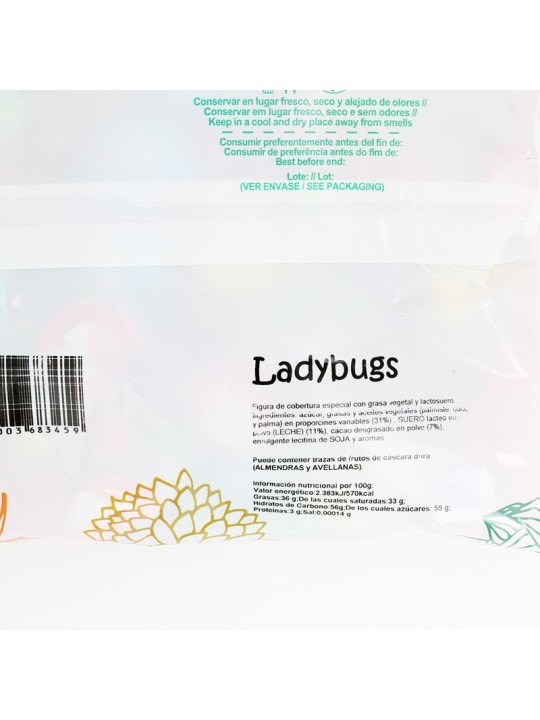 LADYBUGS MARIQUITAS CHOCOLATE EUROCHOC