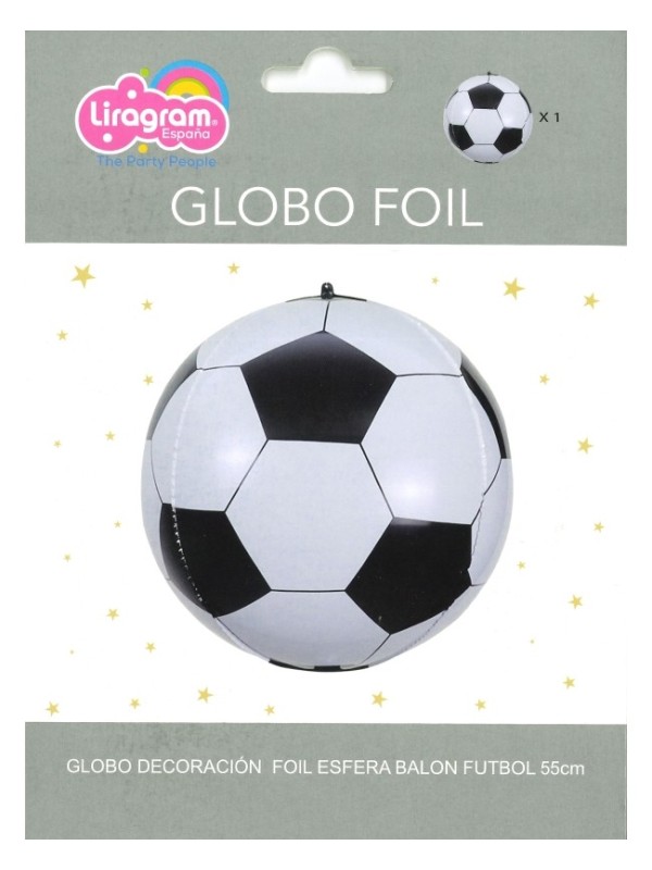 GLOBO FOIL BALON FUTBOL 55CM