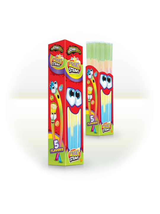 CAÑAS XXL FRUIT STRAWS JOHNY BEE