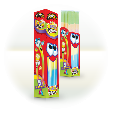 CAÑAS XXL FRUIT STRAWS JOHNY BEE