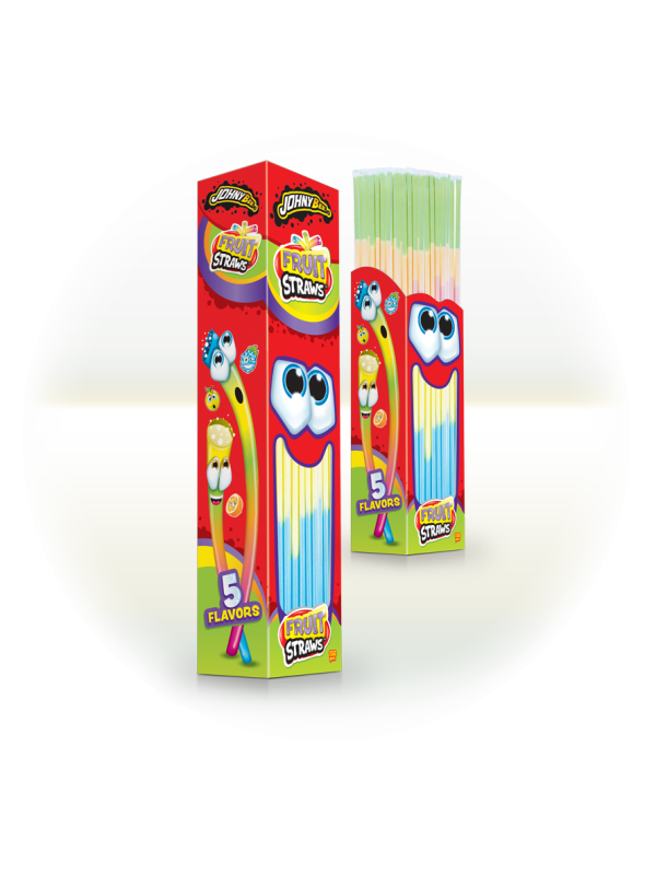 CAÑAS XXL FRUIT STRAWS JOHNY BEE
