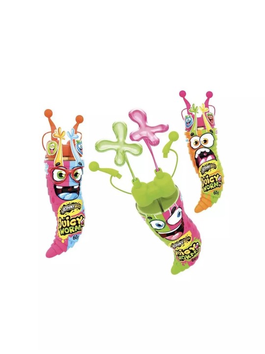 JUICY WORMS 58G JOHNY BEE