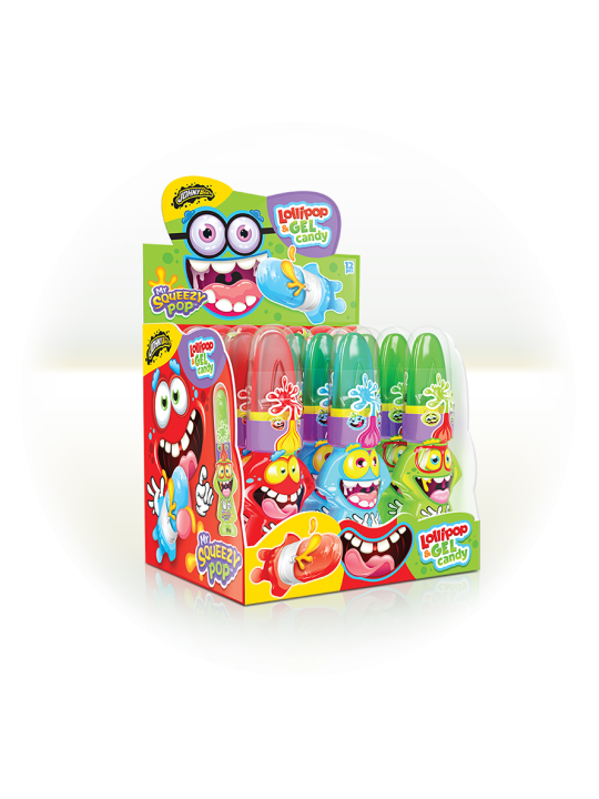 MR SQUEEZY POP 56G JOHNY BEE