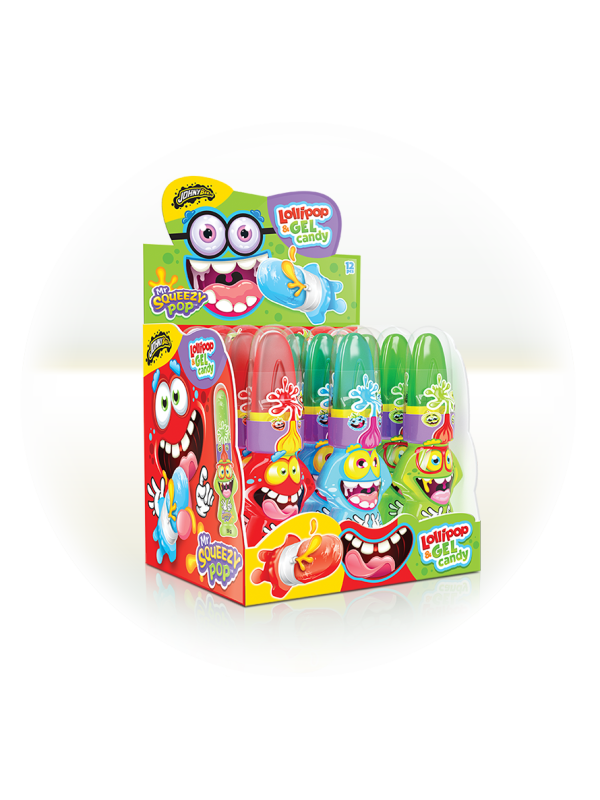 MR SQUEEZY POP 56G JOHNY BEE