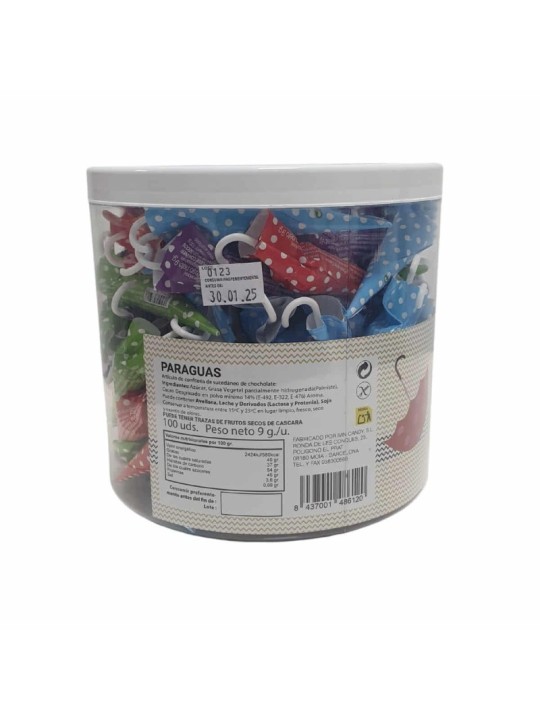 PARAGUAS CHOCOLATE 9G