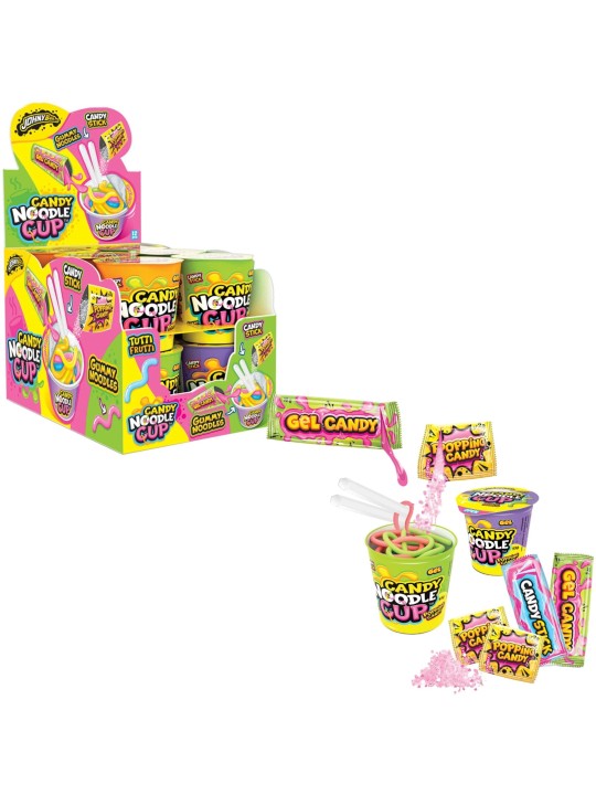 NOODLE CUP CANDY 55GR JOHNY BEE