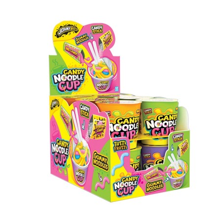 NOODLE CUP CANDY 55GR JOHNY BEE