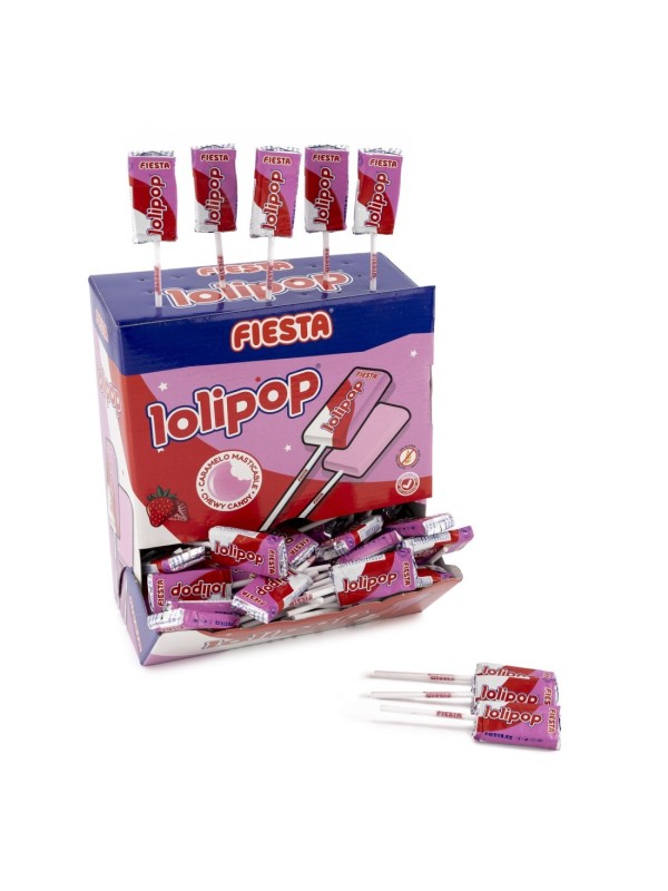 LOLIPOP FRESA FIESTA 12G