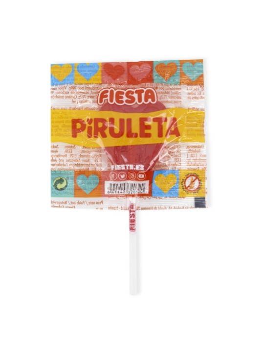 PIRULETA CORAZON FIESTA 13G