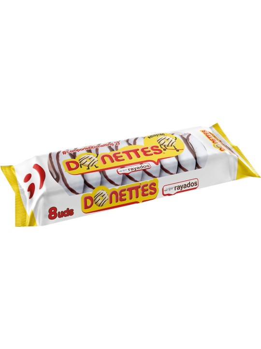 DONETTES RAYADOS 8+1UD