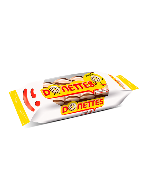 DONETTES RAYADOS 6UD