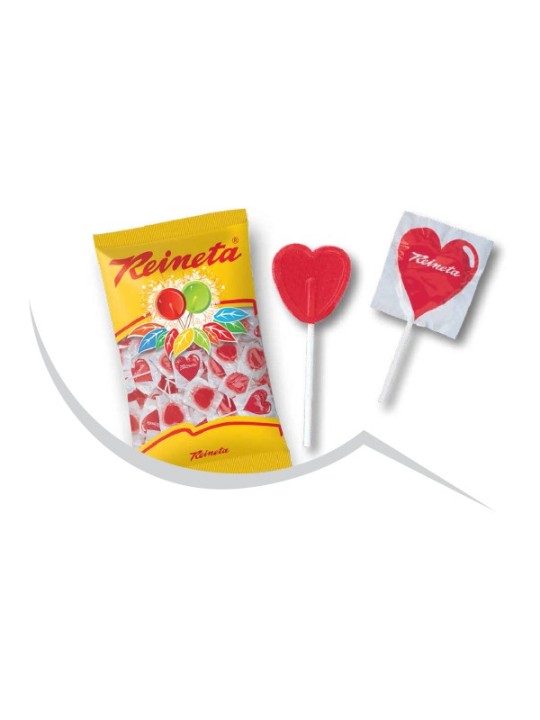 PIRULETA CORAZÓN REINETA