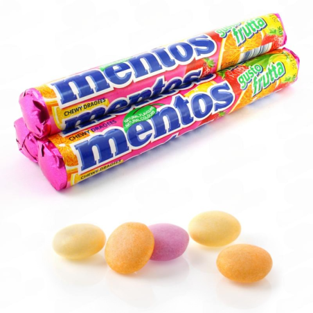 MENTOS FRUTAS 38G