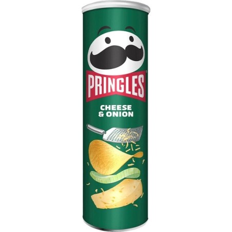 PRINGLES CHEESE&ONION 165GR