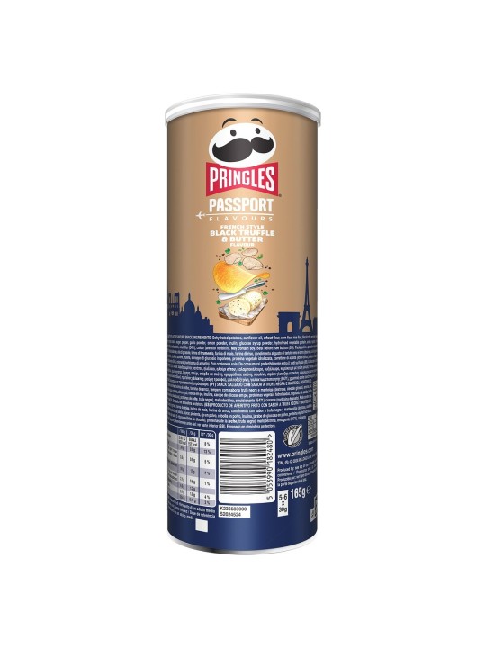 PRINGLES BLACK TRUFFLE & BUTTER 165GR