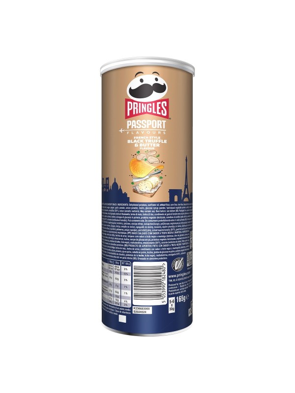 PRINGLES BLACK TRUFFLE & BUTTER 165GR