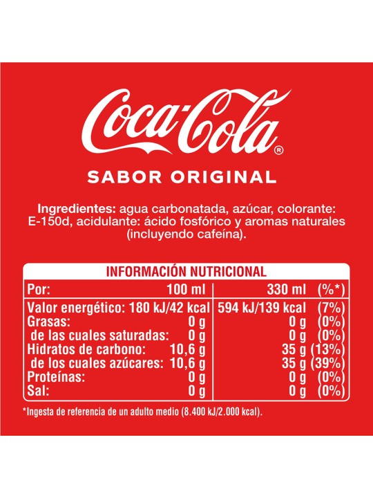 COCA COLA LATA 33CL