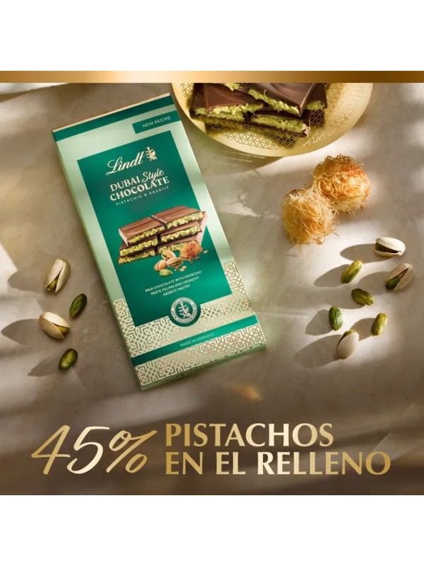 LINDT DUBAI STYLE CHOCOLATE 145G