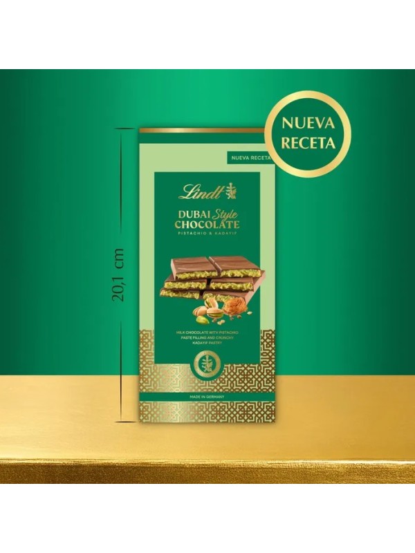 LINDT DUBAI STYLE CHOCOLATE 145G