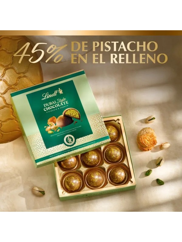 LINDT DUBAI STYLE BOMBONES 90G