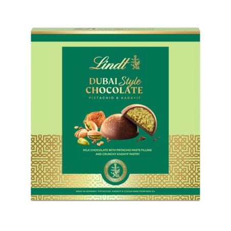 LINDT DUBAI STYLE BOMBONES 90G