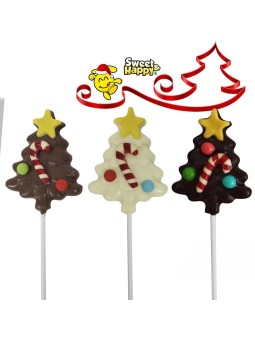 PIRULETA ARBOL NAVIDAD CHOCO 40G