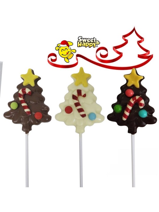 PIRULETA ARBOL NAVIDAD CHOCO 40G
