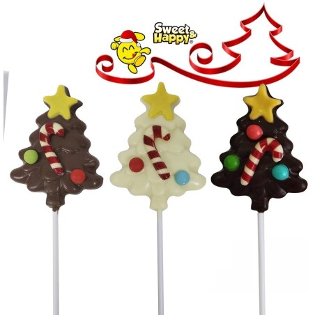 PIRULETA ARBOL NAVIDAD CHOCO 40G