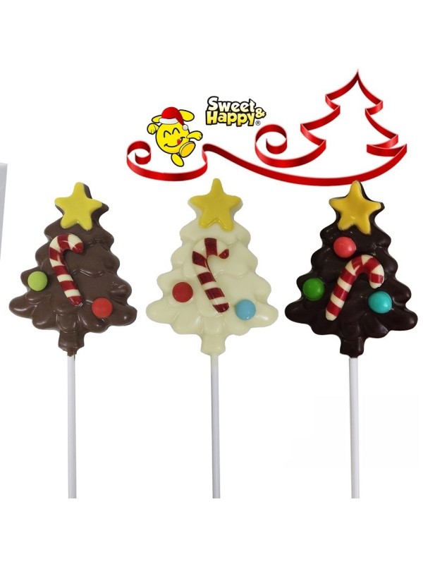 PIRULETA ARBOL NAVIDAD CHOCO 40G