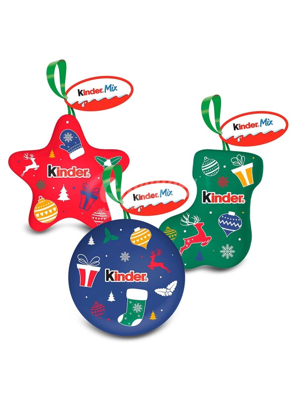 KINDER MIX LATA ARBOL NAVIDAD