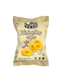 PLATANITOS CHIPS AJO 75G