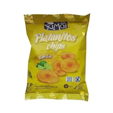 PLATANITOS LIMON SAMAI 75G