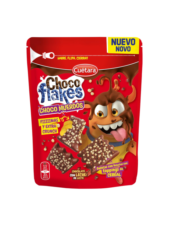 CHOCOFLAKES BAÑADO NEGRO 80GR