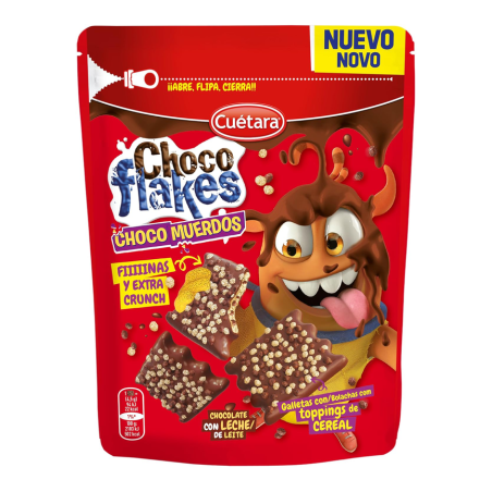 CHOCOFLAKES BAÑADO NEGRO 80GR