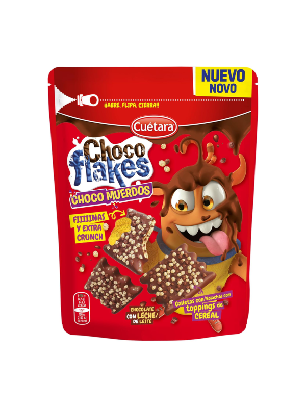 CHOCOFLAKES BAÑADO NEGRO 80GR
