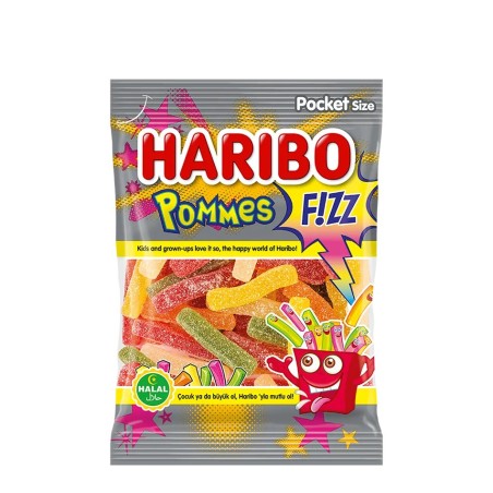 HARIBO POMMES SOUR HALAL 100G