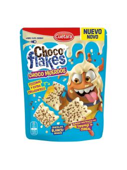 CHOCOFLAKES BAÑADO BLANCO 80GR