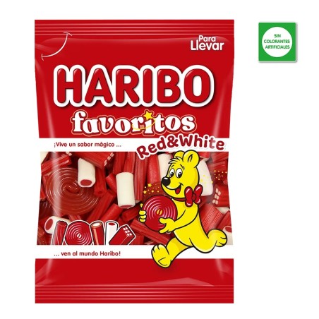 HARIBO FAVORITOS RED & WHITE 90G