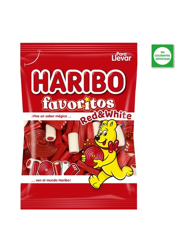 HARIBO FAVORITOS RED & WHITE 90G
