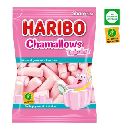 HARIBO CHAMALLOWS TUBULAR 90G