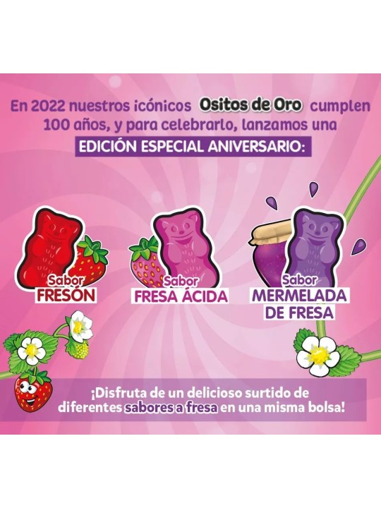 OSITOS HARIBO FRESAS MIX
